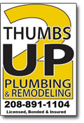 2 Thumbs Up Plumbers & Remodelers