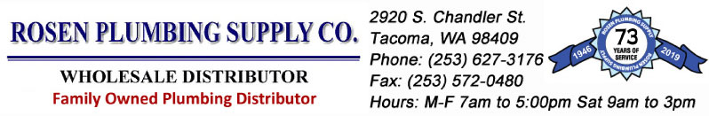 Tacoma Plumbing Supply